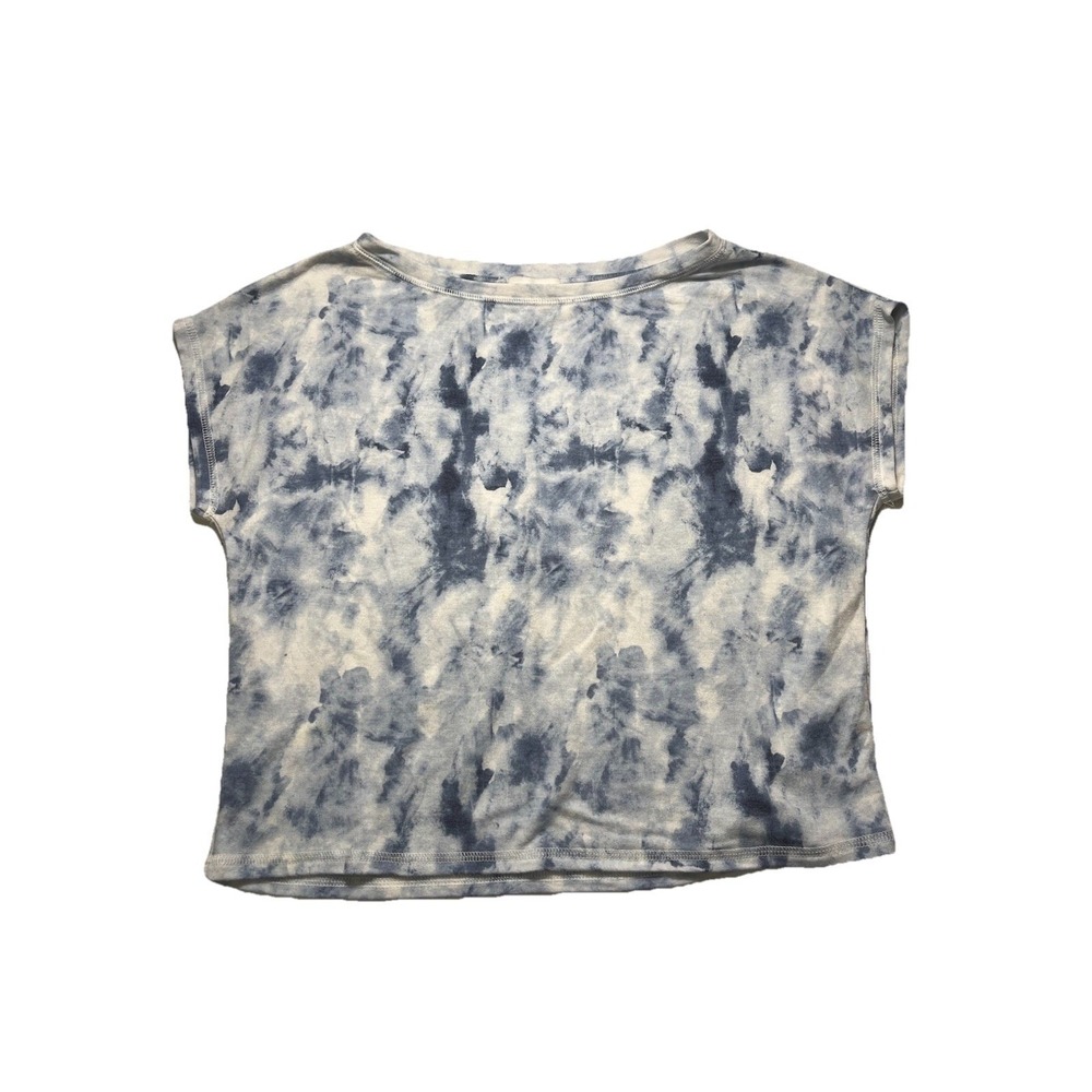 Gilli Womens Oversized Tie Dye Tee Medium Boho Relaxed Boxy Casual Top